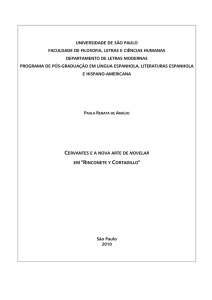 Rinconete y Cortadillo - Biblioteca Digital de Teses e Dissertações