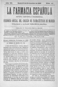 Año X X . Madrid 8 de Noviembre de 1888 MADRID, JUEVES 8 DE