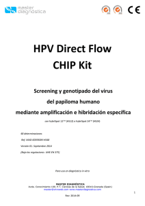 Ficha Técnica HPV Direct Flow Chip