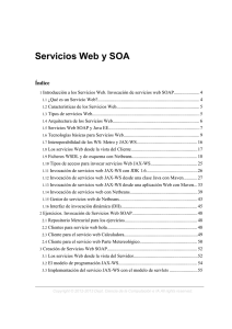 Servicios Web y SOA