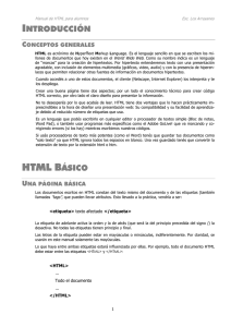 Manual HTML para alumnos