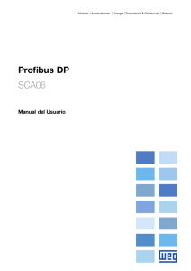 SCA06 - Manual de la Profibus DP
