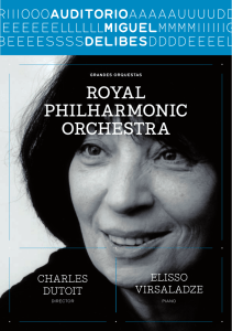 ROYAL PhiLhARmOnic ORchestRA - Blog del Auditorio Miguel