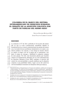colombia en el marco del sistema interamericano de derechos