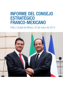 informe del consejo estratégico franco-mexicano