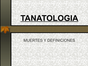tanatologia - Tele Medicina de Tampico