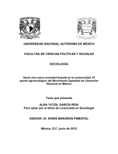 UNIVERSIDAD NACIONAL AUTÓNOMA DE MÉXICO FACULTAD