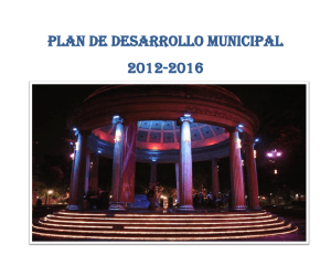 Plan de Desarrollo Municipal 2012-2016
