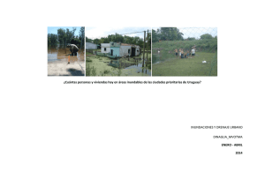 MVOTMA - DINAGUA Población en Áreas Inundables 2014