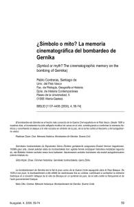 La memoria cinematográfica del bombardeo de Gernika