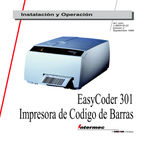 EasyCoder 301 Impresora de Codigo de Barras