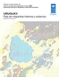 URUGUAY: País de migrantes internos y externos