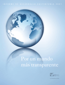 Por un mundo m&aacute;s transparente