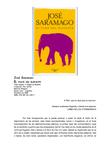 el viaje del elefante pdf saramago