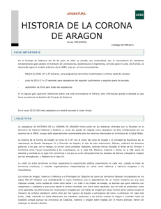 HISTORIA DE LA CORONA DE ARAGON