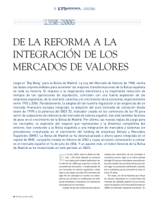 090-101 Cover 10.qxp - BME: Bolsas y Mercados Españoles