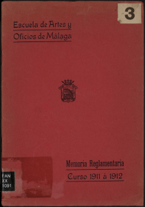 Escuela de Artes y Oficios de Málaga daR