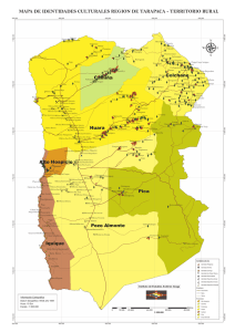 mapa de identidades culturales region de tarapaca
