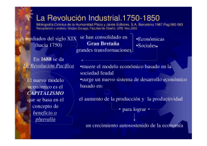 La Revolución Industrial.1750-1850