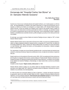 Hospital Carlos Van Büren - Cuadernos Médico Sociales