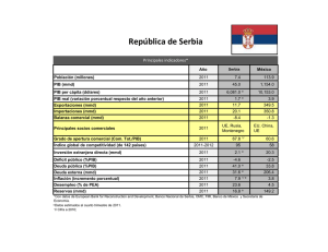 República de Serbia - Secretaría de Economía
