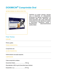 DOXIMICIN Comprimido Oral