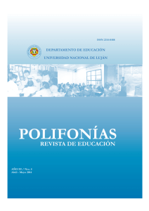POLIFONÍAS. Revista de Educación. Número 4