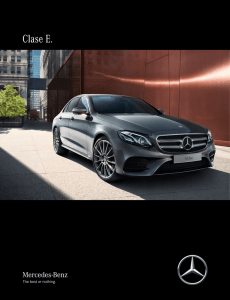 Descargar el catálogo del nuevo Clase E Sedán - Mercedes-Benz