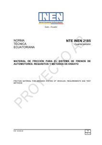 2185 - Servicio Ecuatoriano de Normalización