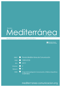 Revista Mediterránea de Comunicación. Vol. 2, n. 1 (2011)