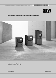 MOVITRAC® LTP-B / Manual de instrucciones / 2012-06