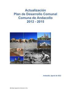 Actualización Plan de Desarrollo Comunal Comuna de Andacollo