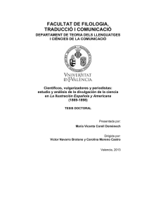 Cientificos, divulgadores y periodistas en LIEA, MV Corell