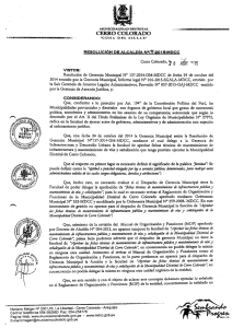 Resolución de Alcaldía N° 199-2015-MDCC