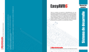 EasyAVR6 Manual de usuario Sistema de
