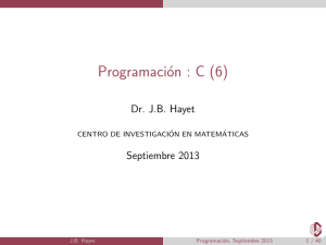 Programación : C (6)