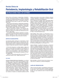 Periodoncia, Implantología y Rehabilitación Oral
