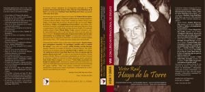 Vida y Obra de Victor Raúl Haya de la Torre. Varios