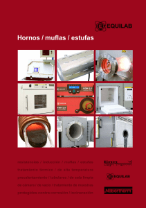 EQUILAB Catálogo Hornos