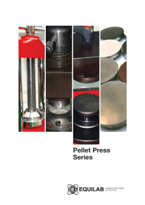 Equilab Pellet Press Series