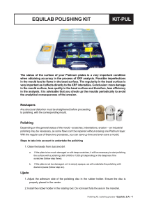 Equilab Polishing Kit