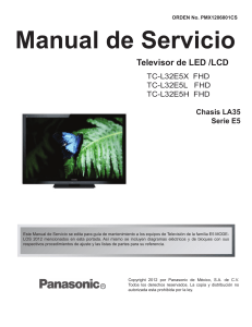 TV LED Panasonic - Circuito