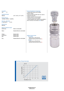 SERIE 080 RTC COUPLINGS