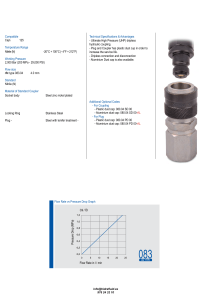 SERIE 083 RTC COUPLINGS