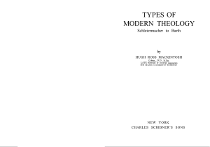 00021 Mackintosh Types of Modern Theology
