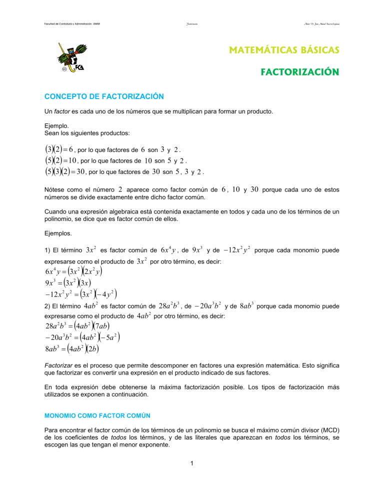 07. Factorizacion