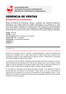 48. 801073M - GERENCIA DE VENTAS