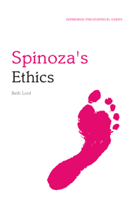 Guide to Spinoza´s "Ethics"