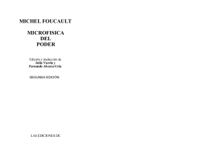 Microfisca del Poder Michel Focault Completo