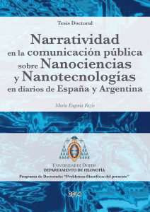 Narratividad en la comunicación pública sobre Nanociencias y Nanotecnologías en diarios de España y Argentina